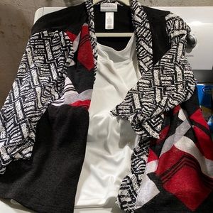 Alfred Dunner Beautiful blouse Petite Large